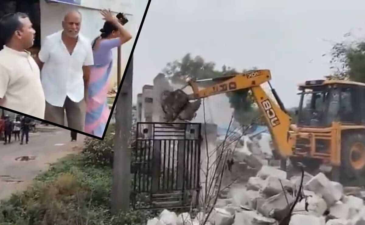HYDRA begins demolition drive against unlawful structures in Peerzadiguda
