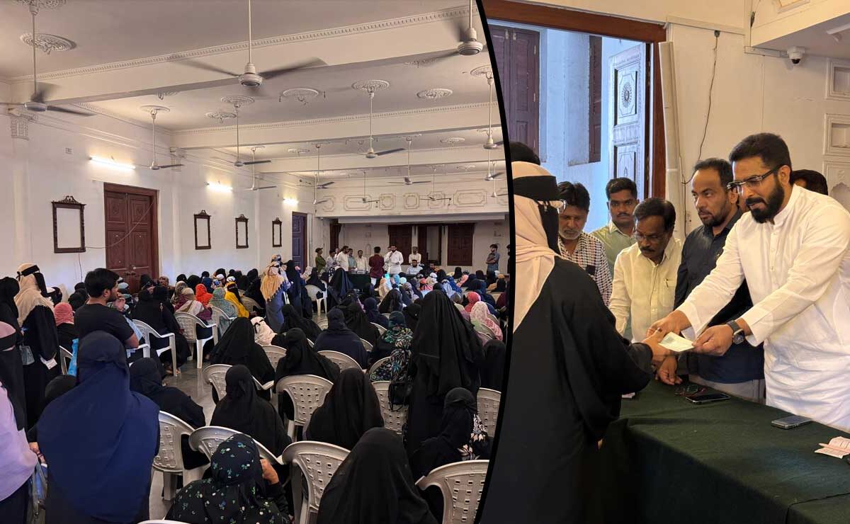 Hyderabad: Big Relief for Families AIMIM Hands Out ₹2.73 Cr in Shaadi Mubarak Cheques!