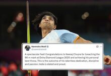 "India Is Elated and Proud": PM Modi Hails Neeraj Chopra’s Historic 90m Throw at Doha Diamond League 3 "India Is Elated and Proud": PM Modi Hails Neeraj Chopra’s Historic 90m Throw at Doha Diamond League