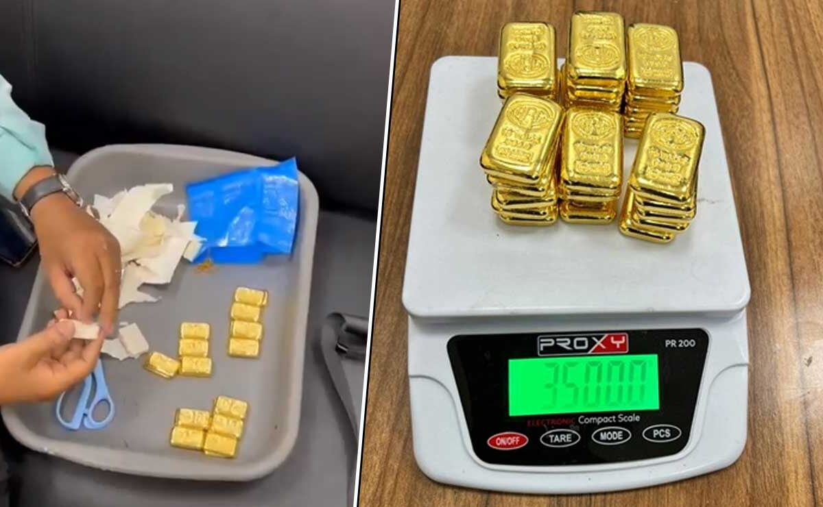 Hyderabad: Gold Smuggling Bid Foiled at RGIA, Passenger from Dubai Nabbed 1 Hyderabad: Gold Smuggling Bid Foiled at RGIA, Passenger from Dubai Nabbed