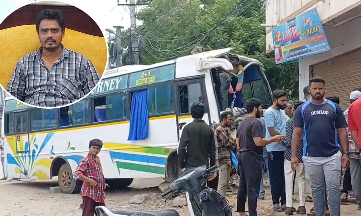 Speeding Bus Rams into Shop in Bandlaguda, Shop Owner Killed
