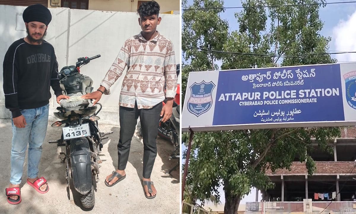 Hyderabad: Fake Bike Recovery Agents Nabbed by Attapur Police in Extortion Case