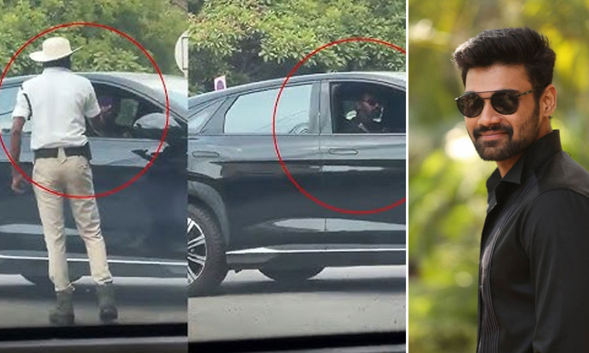 Tollywood Actor Bellamkonda Srinivas Booked for Traffic Violation, Misbehaving with Constable 1 Tollywood Actor Bellamkonda Srinivas Booked for Traffic Violation, Misbehaving with Constable
