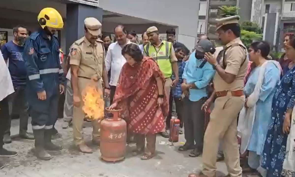 Hyderabad: Extensive Fire Mock Drills Conducted by Officials Amid Rising Fire Safety Awareness