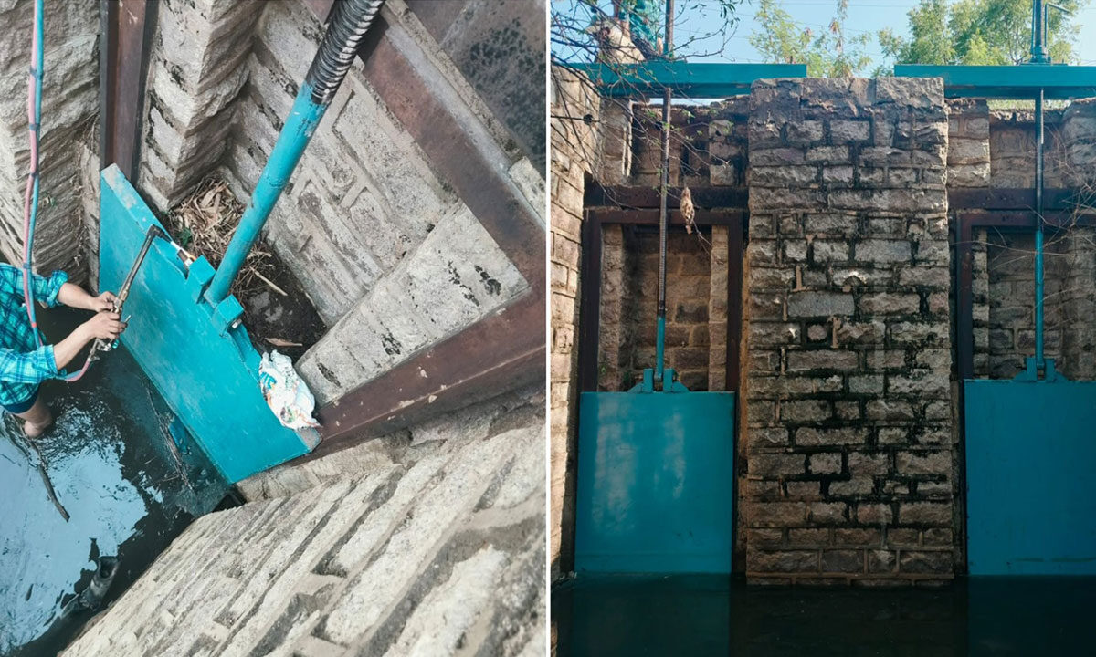Hydraa Swings into Action: Bulkapur Nala Gets Makeover to Protect Gandipet from Pollution 1 Hydraa Swings into Action: Bulkapur Nala Gets Makeover to Protect Gandipet from Pollution