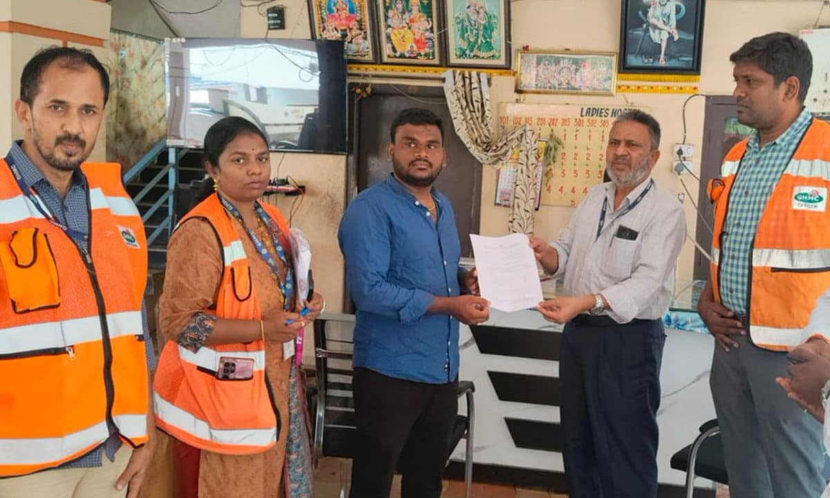 GHMC Cracks Down on Hostels in Hyderabad Over Safety and Sanitation Violations
