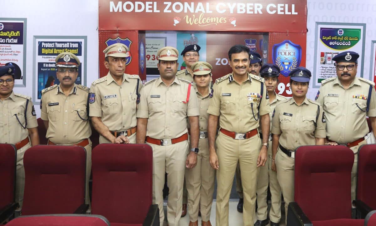 Hyderabad Police Launches Zonal Cyber Cells Across All 7 Zones to Tackle Cybercrime Surge