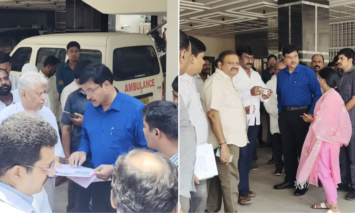 Hyderabad Hospital Built 6 Floors Without Permission—HYDRAA Commissioner Blasts Violations! 1 Hyderabad Hospital Built 6 Floors Without Permission—HYDRAA Commissioner Blasts Violations!