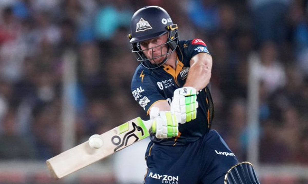 Gujarat Titans Set Mammoth Target of 224 Against SRH 1 Gujarat Titans Set Mammoth Target of 224 Against SRH