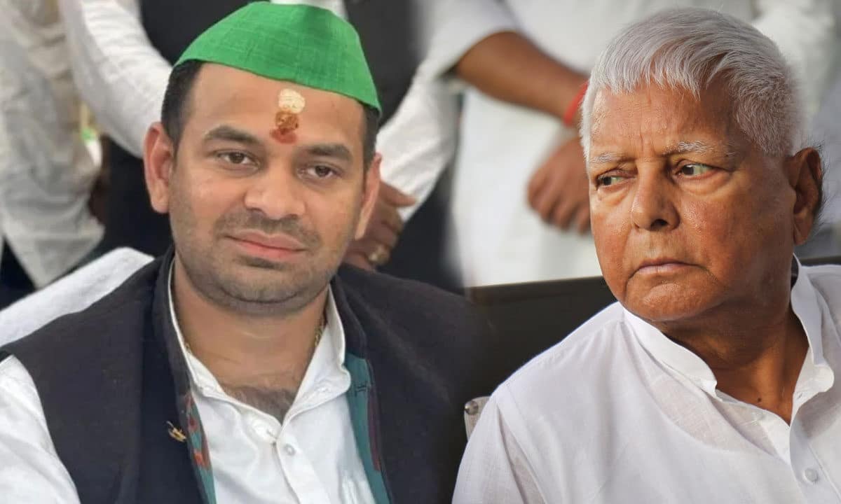 Tej Pratap Yadav Expelled from RJD and Family by Lalu Prasad for ‘Immoral Behaviour’