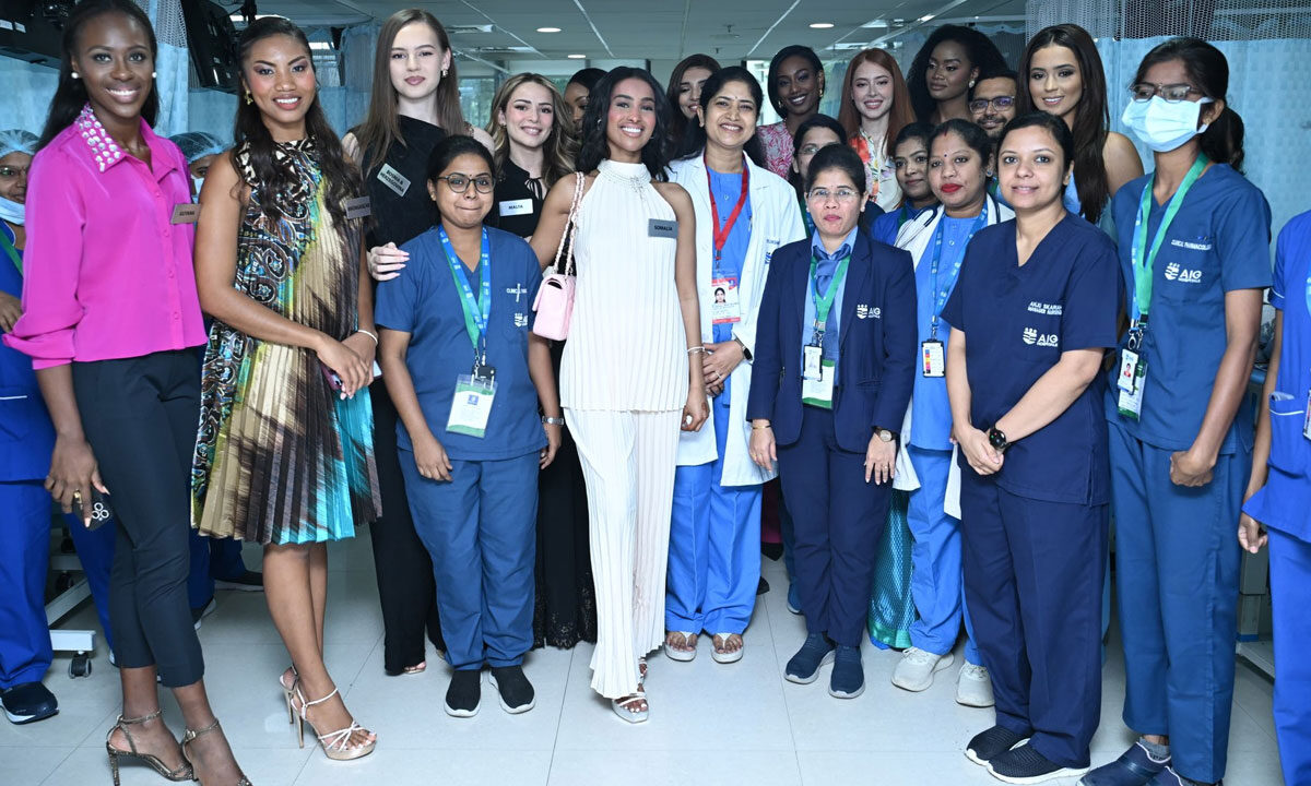 Miss World 2025 Contestants Visit Hyderabad’s AIG Hospital, Highlight Telangana’s Push for Medical Tourism 1 Miss World 2025 Contestants Visit Hyderabad’s AIG Hospital, Highlight Telangana’s Push for Medical Tourism