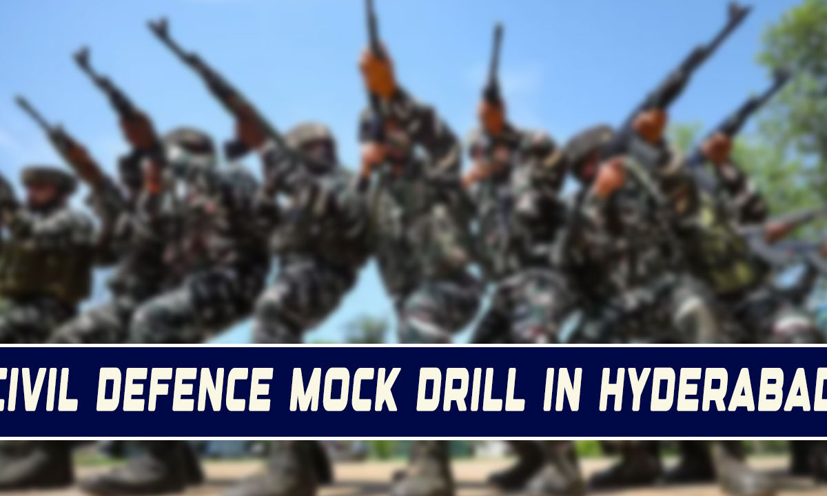 Civil Defense Mock Drill in Hyderabad on May 7: Here’s the Full List of Measures to Expect 1 Civil Defence Mock Drill in Hyderabad on May 7: Here’s the Full List of Measures to Expect
