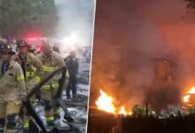 Plane Crash in San Diego Leaves Trail of Death and Destruction, Homes and Cars Ablaze