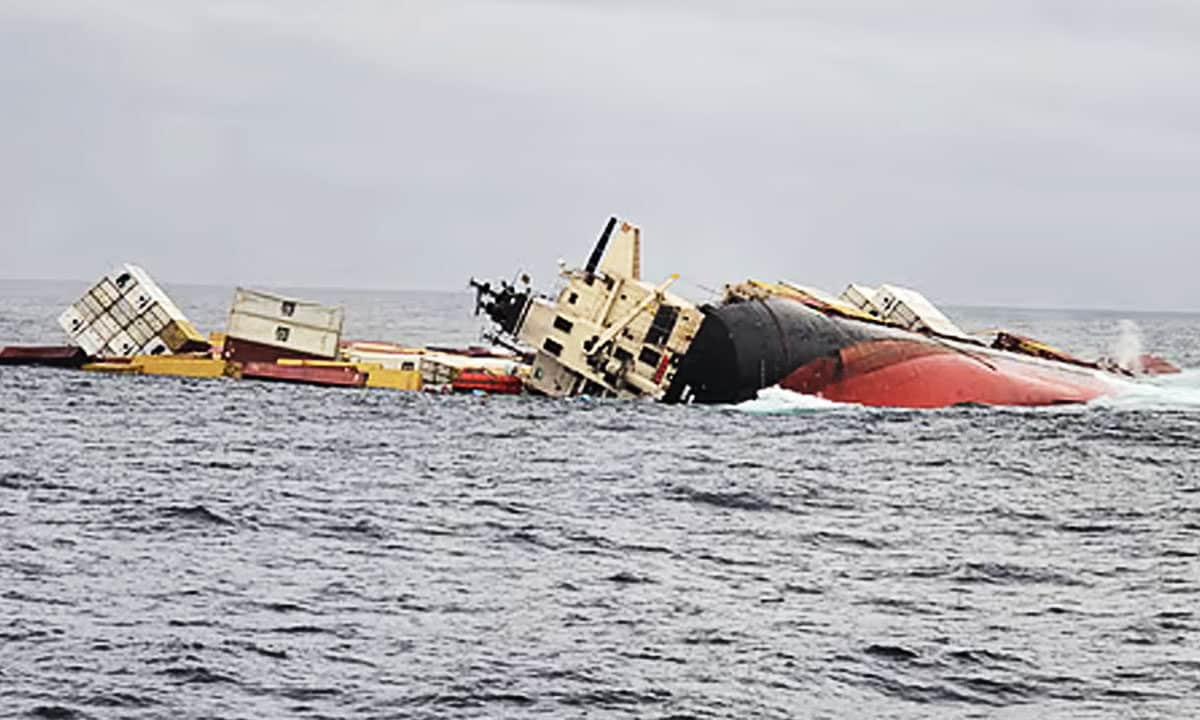 High Alert in Kochi After Ship Carrying Dangerous Chemicals Submerges at Sea