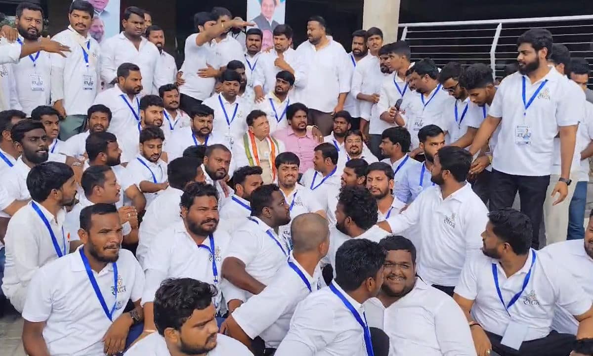 Minister Sridhar Babu Attends Youth Congress Training Camp in Keesara