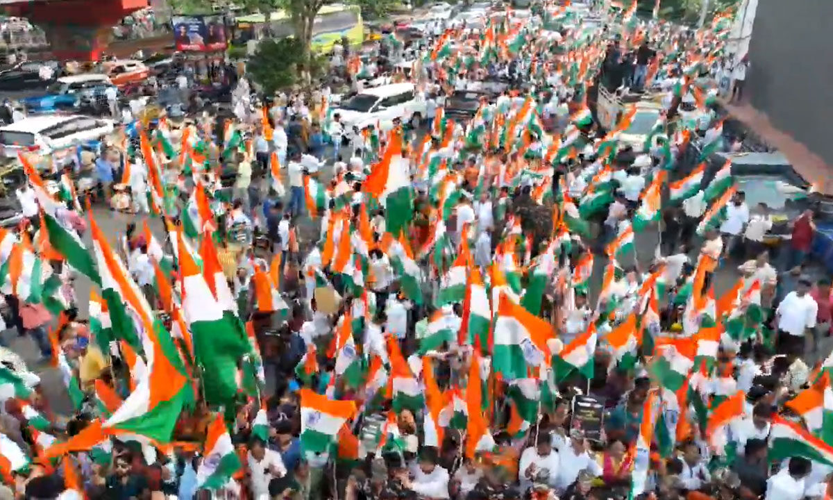 Massive Tiranga Rally Held in Hyderabad to Celebrate Success of Operation Sindoor 1 Massive Tiranga Rally Held in Hyderabad to Celebrate Success of Operation Sindoor