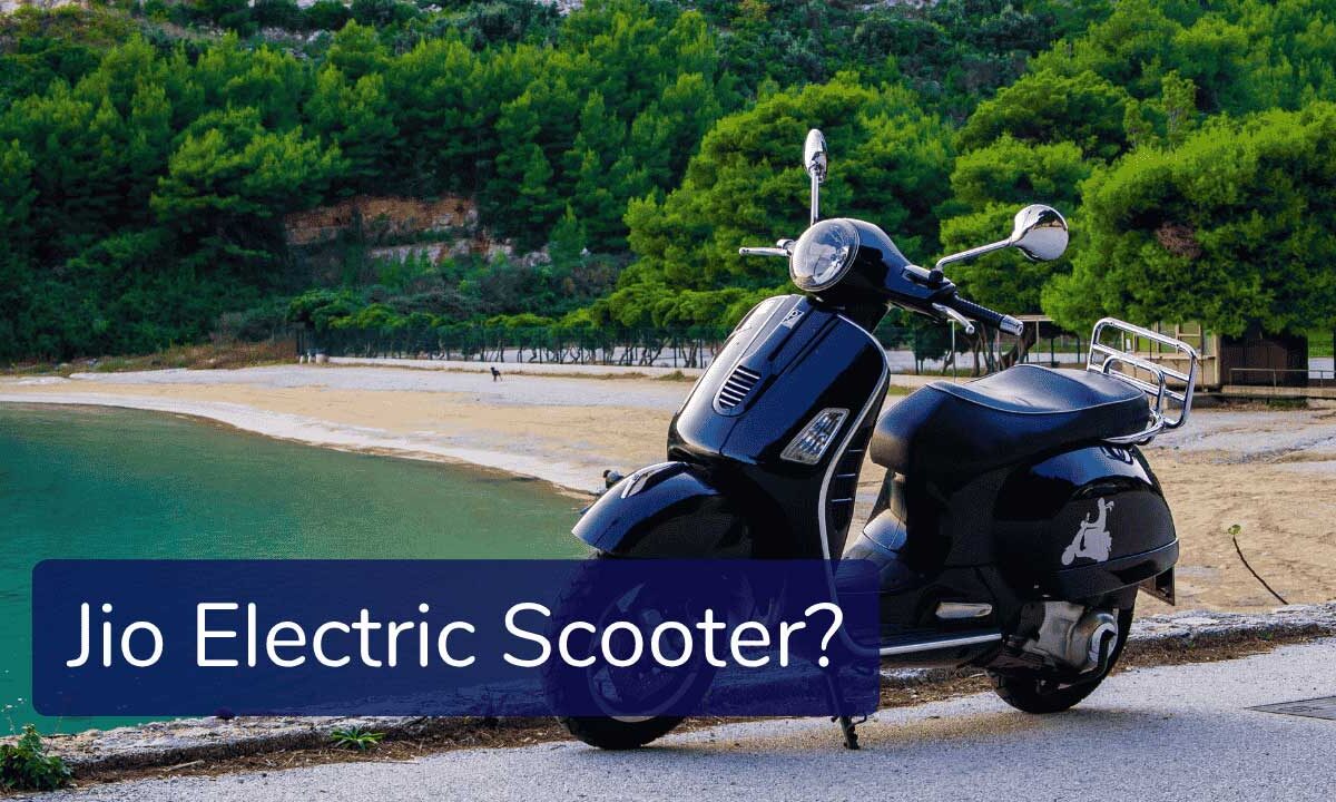 Conceptual design of rumored Jio electric scooter (Image: AI-generated for illustrative purposes only; no actual product exists).