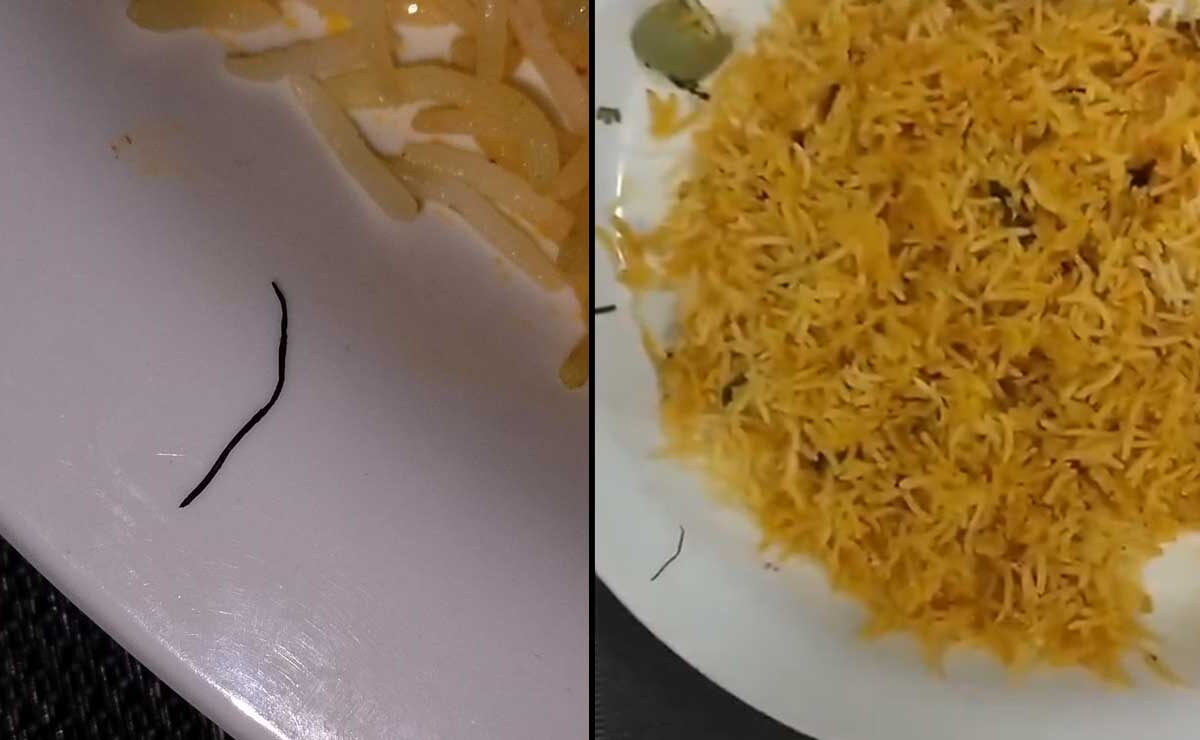 Customers Outraged as Iron Piece Found in Food at Hyderabad Restaurant 1 Customers Outraged as Iron Piece Found in Food at Hyderabad Restaurant