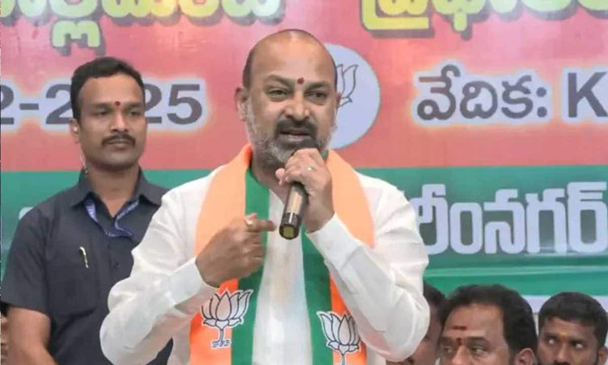 Bandi Sanjay Demands Summons for KCR in Telangana Phone-Tapping Case