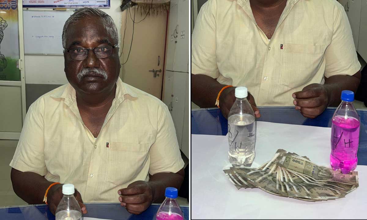 Telangana: Sub-Inspector Caught Red-Handed Taking Bribe