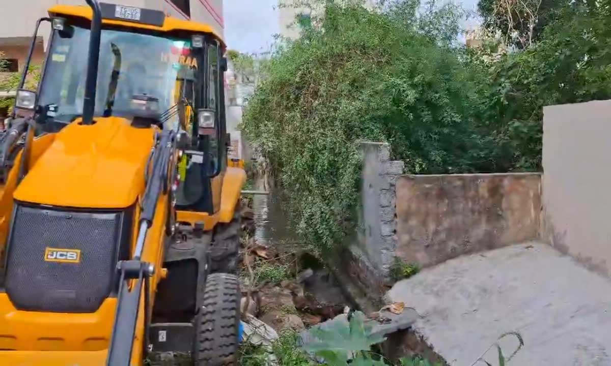 Saidabad Encroachments Cleared by HYDRAA to Protect Hyderabad from Monsoon Flooding