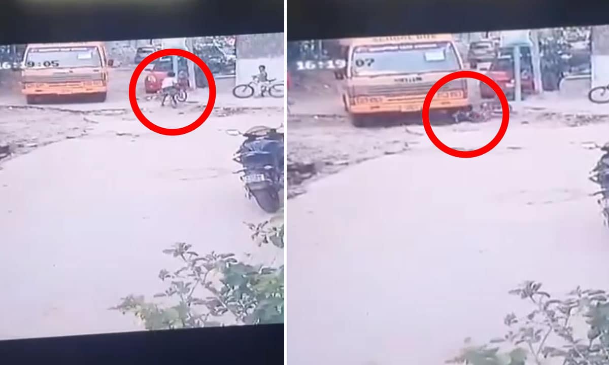 Hyderabad Tragedy: 10-Year-Old Boy Crushed to Death by School Bus