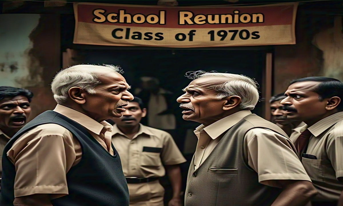 Revenge After 50 Years: Class 4 Fight Brought Up at School Reunion Ends in Shocking Attack 1 Revenge After 50 Years: Class 4 Fight Brought Up at School Reunion Ends in Shocking Attack