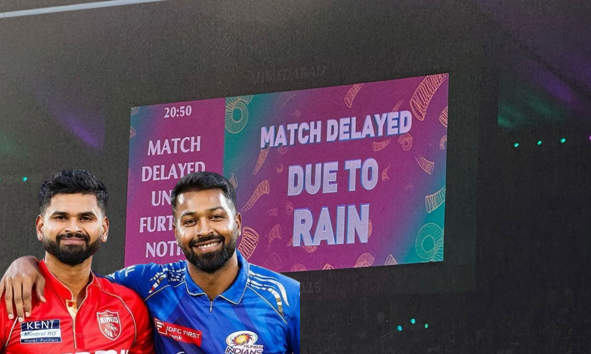Rain Threatens IPL Qualifier 2: Who Goes to Final If Mumbai vs Punjab Gets Washed Out? 1 Rain Threatens IPL Qualifier 2: Who Goes to Final If Mumbai vs Punjab Gets Washed Out?