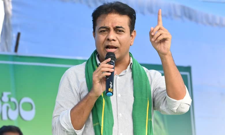 KTR Slams ‘Congress-Backed’ Media, Vows Legal War Over Phone Tapping Allegations