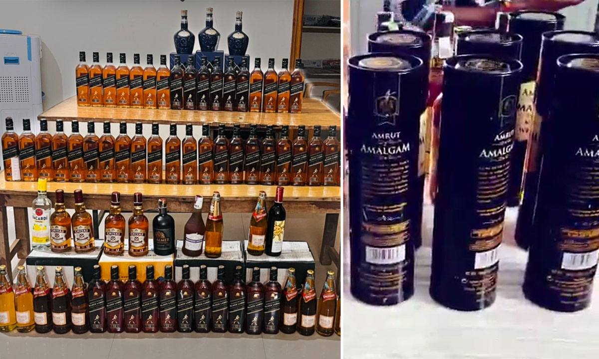 Telangana Excise Department Seizes 1,188 Liquor Bottles in NDPL Crackdown 1 Telangana Excise Department Seizes 1,188 Liquor Bottles in NDPL Crackdown