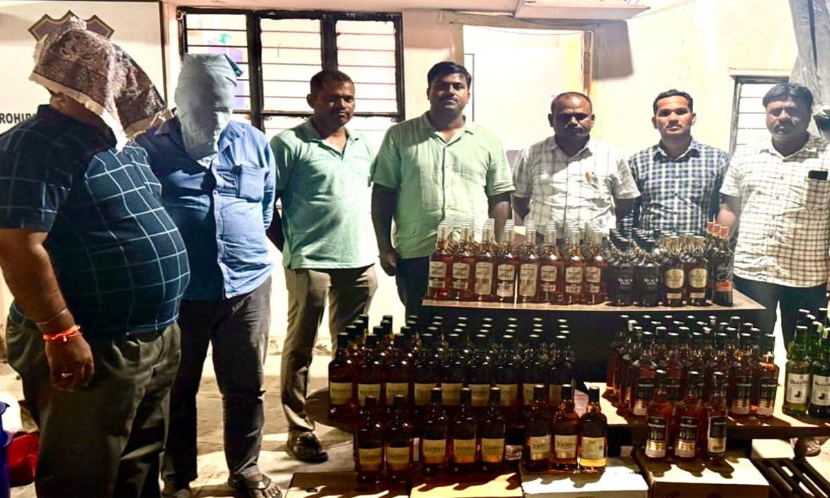 Telangana Excise Department Cracks Down on Illicit Liquor, Seizes ₹25 Lakh Worth of NDPL 1 Telangana Excise Department Cracks Down on Illicit Liquor, Seizes ₹25 Lakh Worth of NDPL