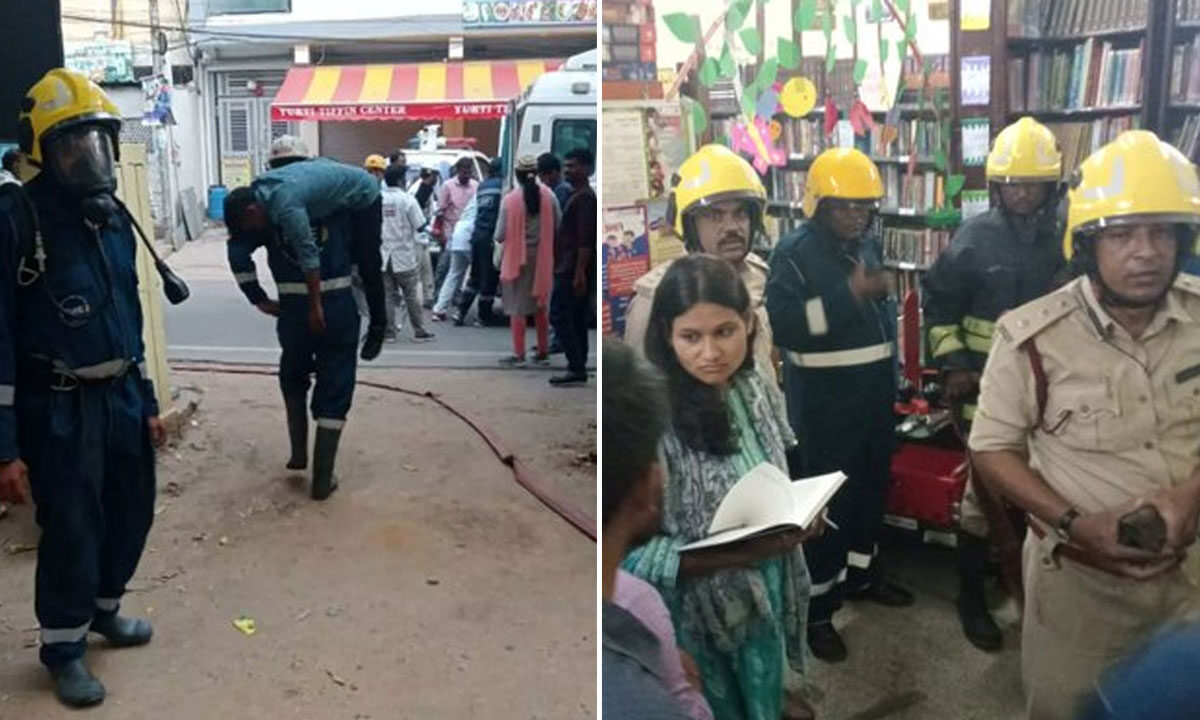 Hyderabad: Mock Drill Simulates Building Collapse in Secunderabad 1 Hyderabad: Mock Drill Simulates Building Collapse in Secunderabad