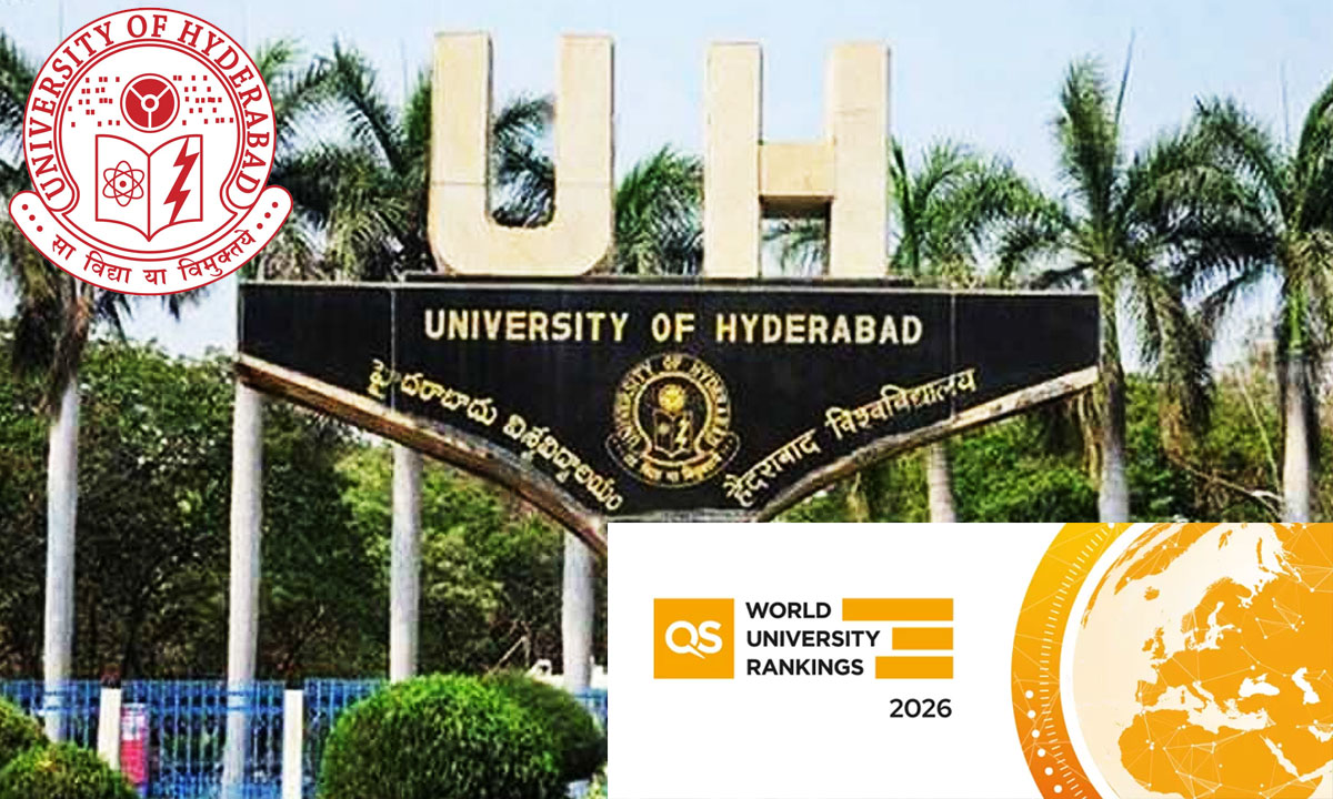 University of Hyderabad Shines in QS World Rankings 2026, Secures Spot Among Global Top Institutions 1 University of Hyderabad Shines in QS World Rankings 2026, Secures Spot Among Global Top Institutions