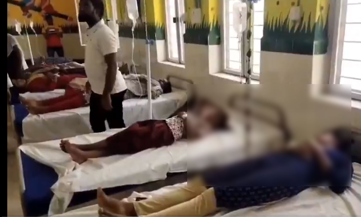 Food Poisoning Scare in Telangana: 35 Female Students Hospitalized After School Breakfast 1 Food Poisoning Scare in Telangana: 35 Female Students Hospitalized After School Breakfast