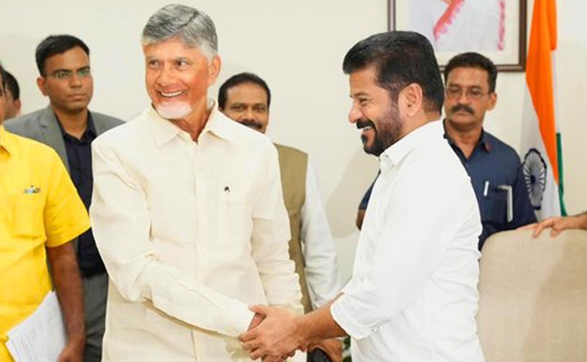 Telangana Erupts as Revanth Bows to Chandrababu on Banakacherla Dispute 1 Telangana Erupts as Revanth Bows to Chandrababu on Banakacherla Dispute