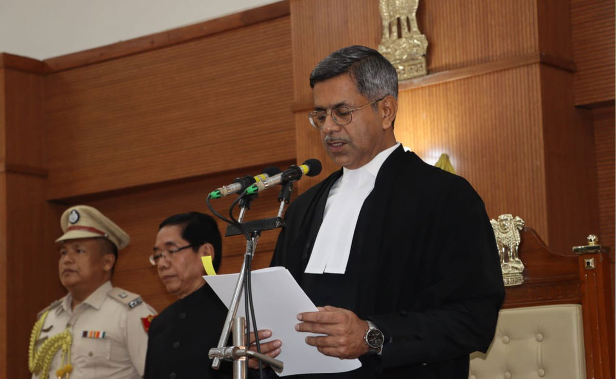 Justice Aparesh Kumar Singh to take oath as Chief Justice of Telangana HC today 1 Justice Aparesh Kumar Singh to take oath as Chief Justice of Telangana HC today