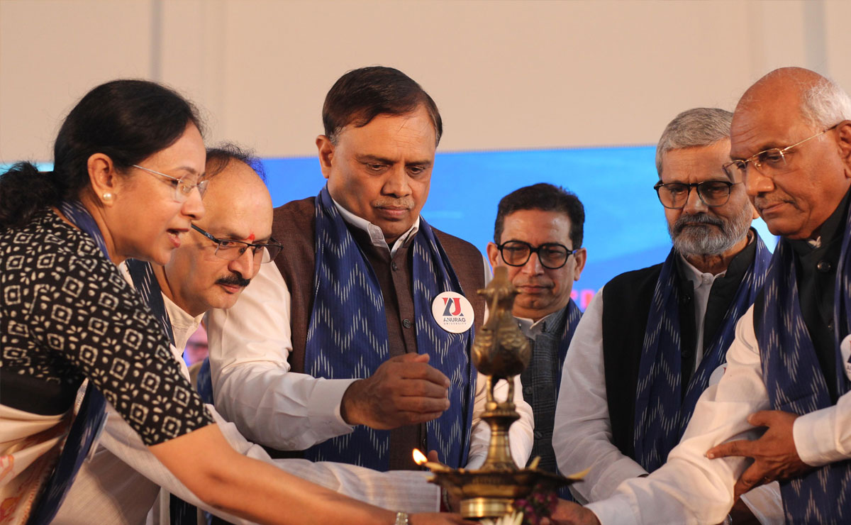 Anurag University Hosts 2nd Convocation, Confers Degrees on Over 2,200 Graduates 1 Anurag University Hosts 2nd Convocation, Confers Degrees on Over 2,200 Graduates