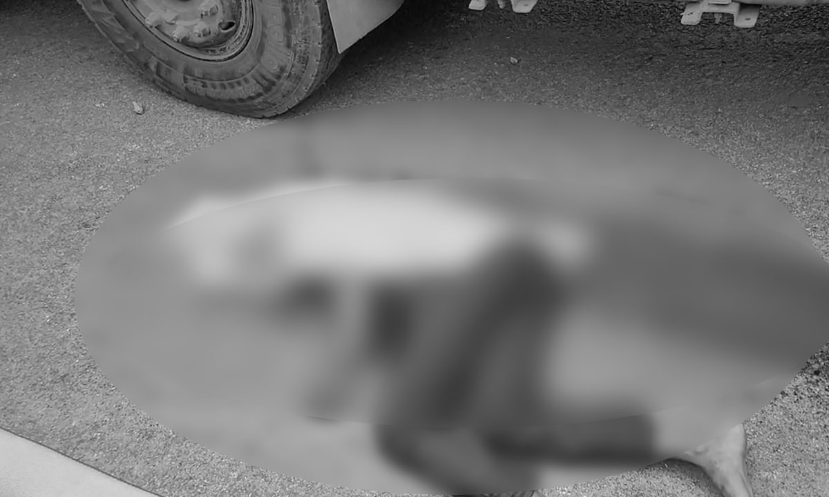 Telangana: Man Dies in Road Accident, Locals Blame Contractor Negligence 1 Telangana: Man Dies in Road Accident, Locals Blame Contractor Negligence