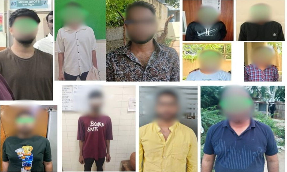 Hyderabad Police Bust Cyber Fraud Network: 25 Held, Linked to 453 Cases Nationwide 1 Hyderabad Police Bust Cyber Fraud Network: 25 Held, Linked to 453 Cases Nationwide