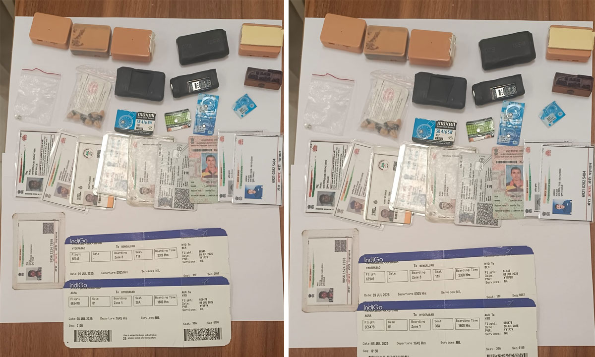 Hyderabad: Fake Aadhaar, Forged Tickets: Haryana Man Caught at Shamshabad Airport, Sent to Jail 1 Hyderabad: Fake Aadhaar Forged Tickets: Haryana Man Caught at Shamshabad Airport, Sent to Jail