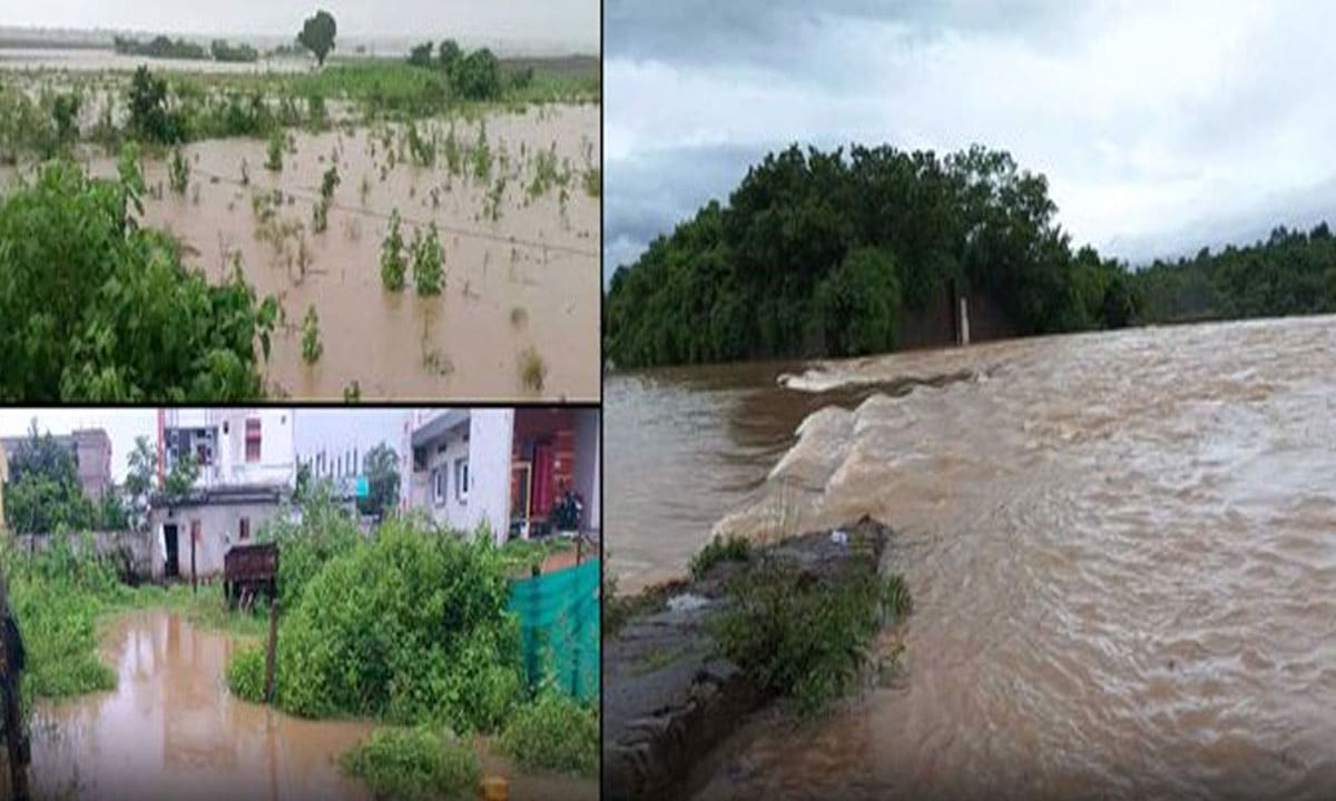 Heavy Rains in Telangana Causes Floods in Mulugu, Seethakka Inspects Damage