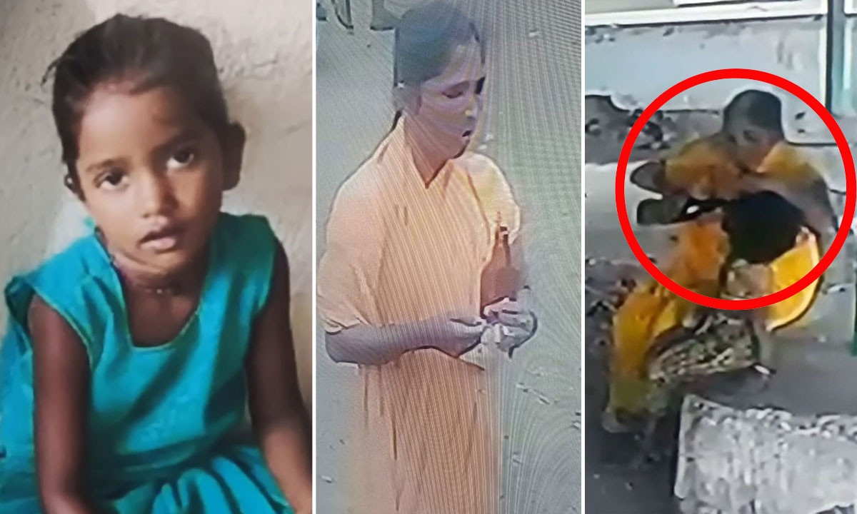 Hyderabad Shocker: 6-Year-Old Girl Kidnapped in Shamshabad; Hunt Launched for Unknown Woman 1 Hyderabad Shocker: 6-Year-Old Girl Kidnapped in Shamshabad; Hunt Launched for Unknown Woman
