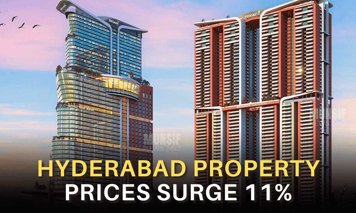 Hyderabad Property Prices Surge 11%: Knight Frank Names LB Nagar & Bandlaguda as Top Growth Areas 1 LB Nagar's transformed skyline exemplifies Hyderabad property prices surge 11%, with metro infrastructure accelerating growth in top-performing zones like Bandlaguda.