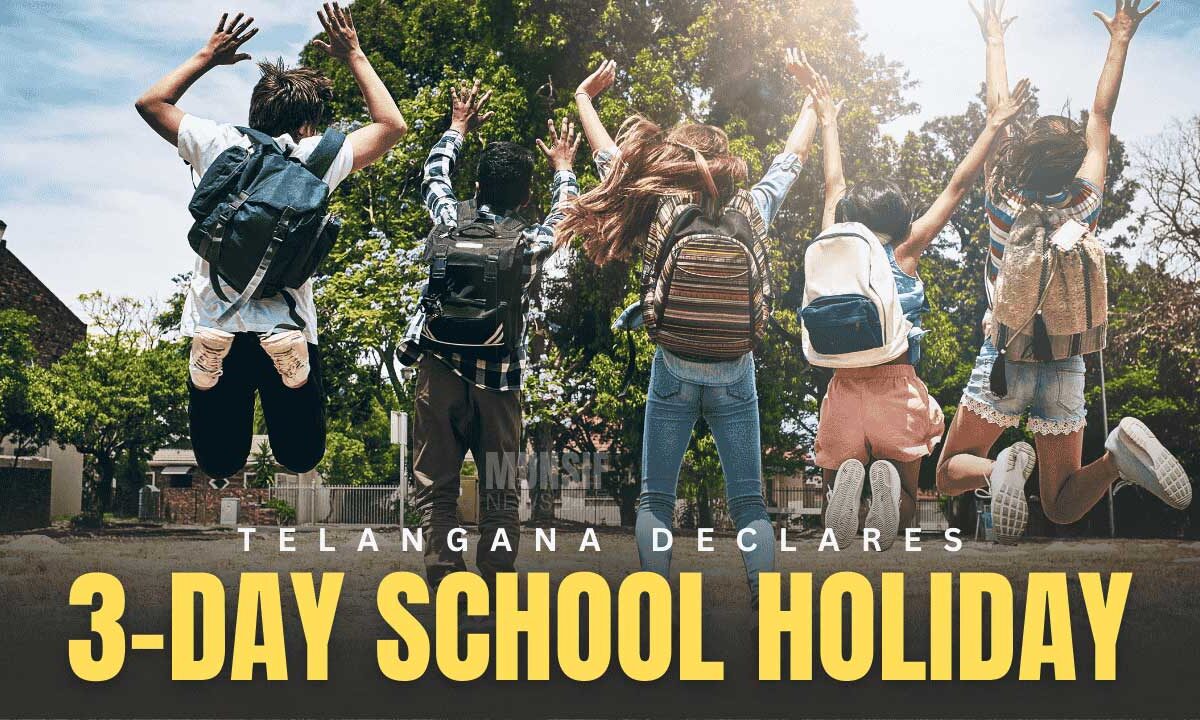 Telangana Declares 3-Day School Holiday for Bonalu Festival - July 12 - 14 1 The Telangana government has declared a three-day consecutive holiday for schools located in parts of Secunderabad from July 12 to July 14, in observance of the annual Bonalu festival.