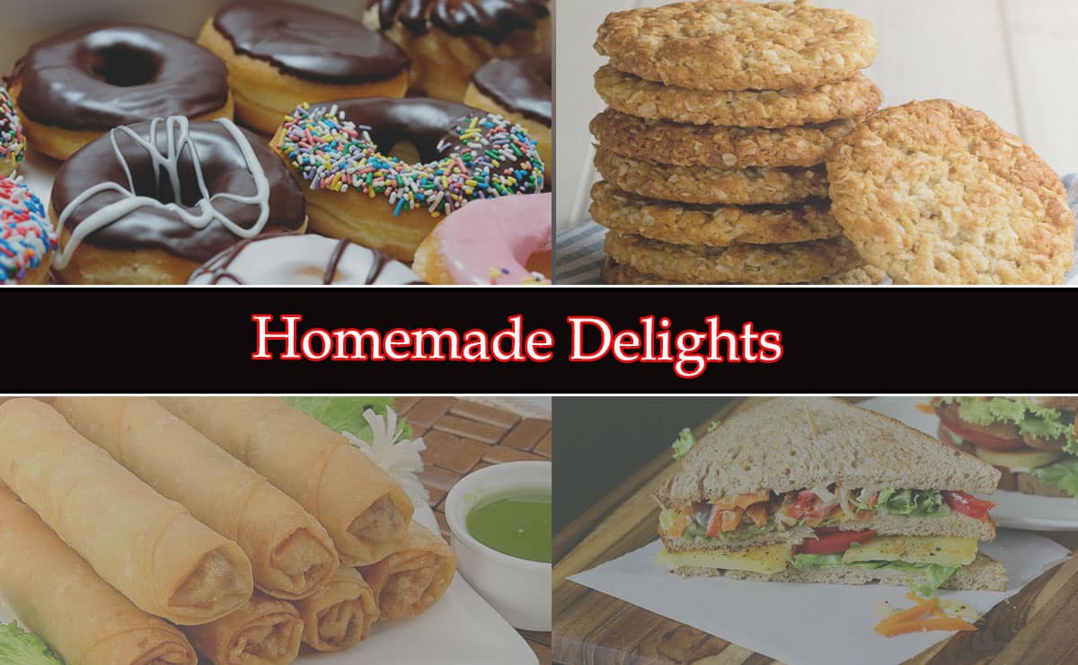 When Your Event Deserves the Best — Choose Homemade Delights!