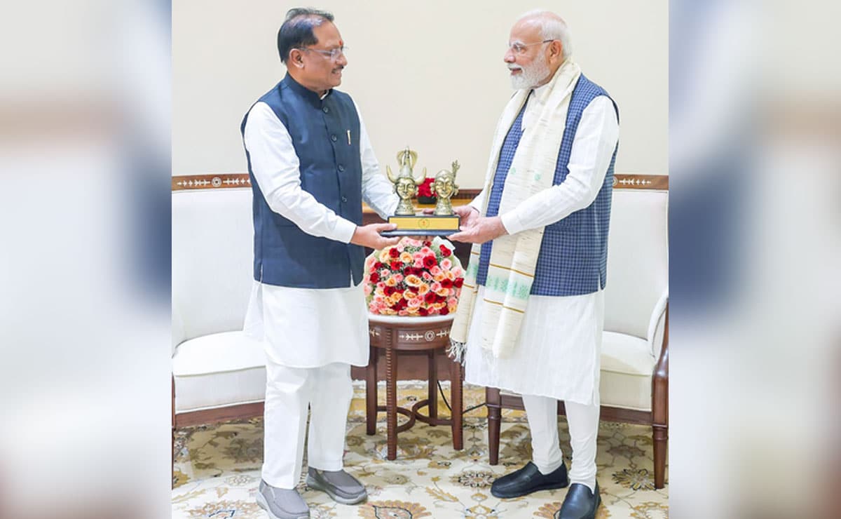 CM Sai calls on PM Modi, extends invitation for Chhattisgarh's silver jubilee celebrations