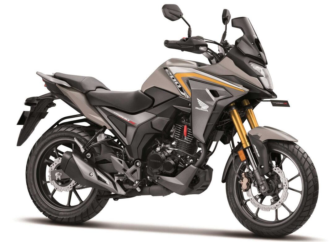 Honda CB200X Matte Selene S 1 Honda Launched All New CB200X In India