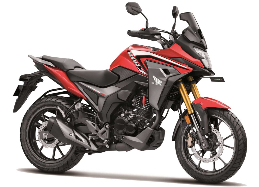 Honda CB200X Sports Red 4 Honda Launched All New CB200X In India