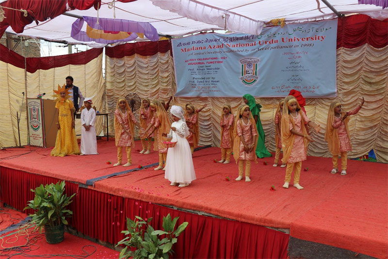 AZAD DAY 5 Azad Day Celebrations Starts at MANUU Model School