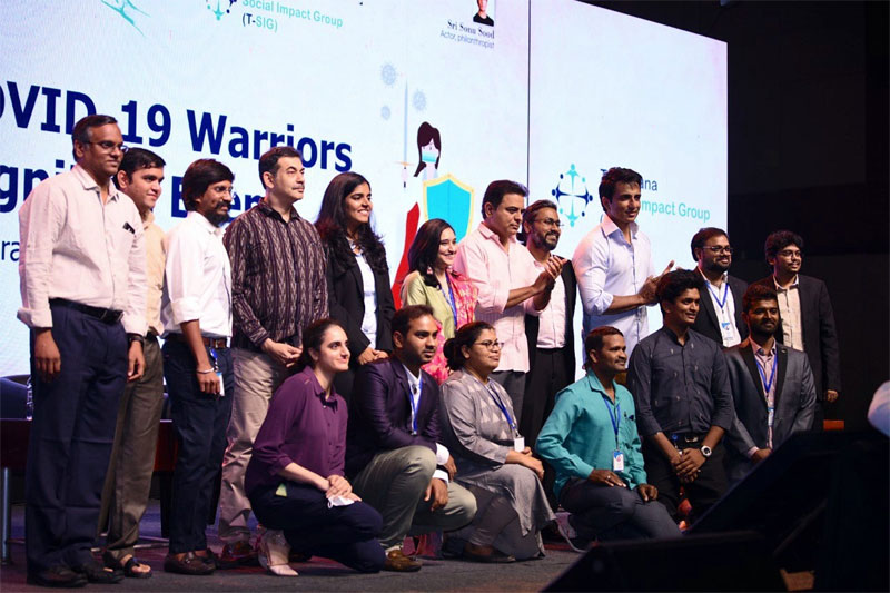 SONU SOOD KTR Raids on Sonu Sood by Those who Scared of his Popularity: KTR